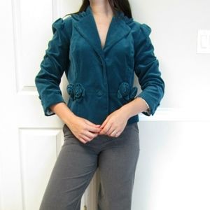 💥Sale💥Blue velvet blazer